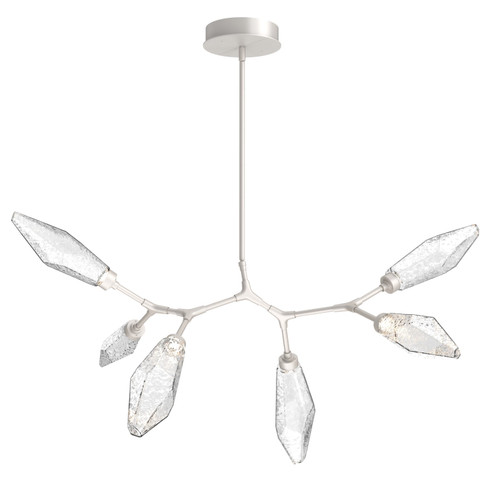 Rock Crystal LED Lantern in Beige Silver (404|PLB0050-BA-BS-CC-001-L1)