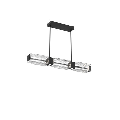 Ledgestone LED Linear Dining in Matte Black (404|PLB0056-41-MB-LC-001-L3)
