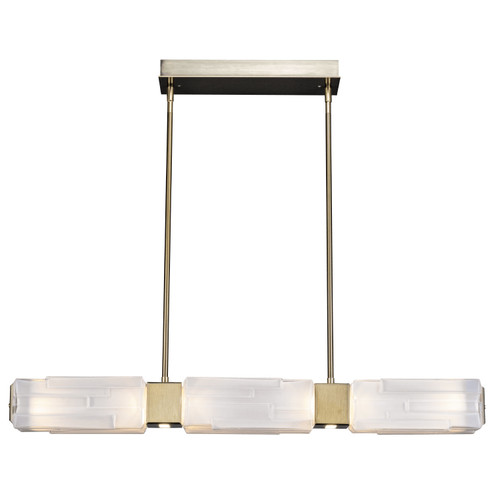 Ledgestone LED Linear Dining in Oil Rubbed Bronze (404|PLB0056-41-RB-LC-001-L1)