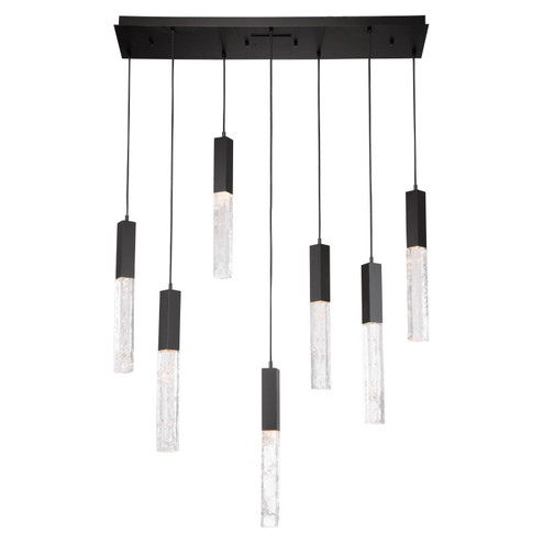 Axis LED Pendant in Oil Rubbed Bronze (404|PLB0060-07-RB-GC-C01-L3)