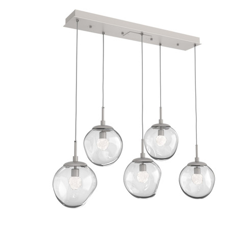 Aster LED Pendant in Beige Silver (404|PLB0066-05-BS-FC-C01-L1)