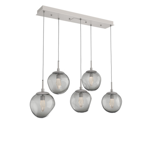 Aster LED Pendant in Beige Silver (404|PLB0066-05-BS-GS-C01-L3)