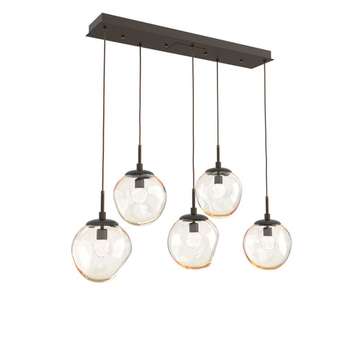 Aster LED Pendant in Flat Bronze (404|PLB0066-05-FB-FA-C01-L3)