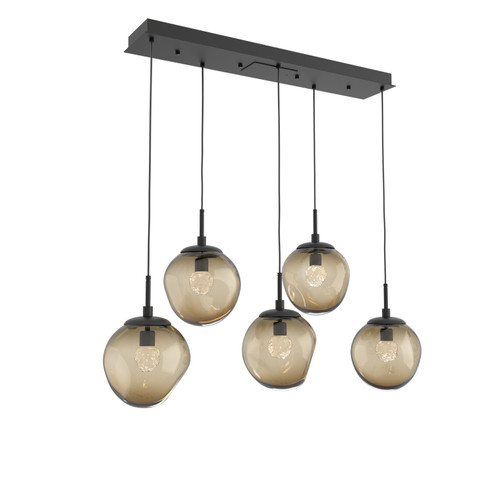 Aster LED Pendant in Matte Black (404|PLB0066-05-MB-FB-C01-L3)