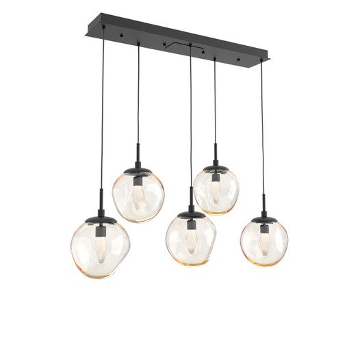 Aster LED Pendant in Matte Black (404|PLB0066-05-MB-GA-C01-L1)