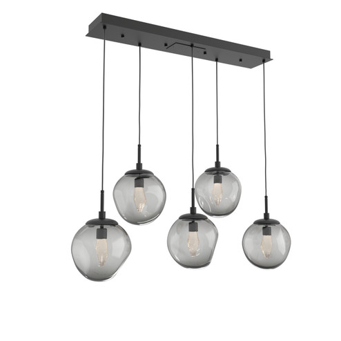 Aster LED Pendant in Matte Black (404|PLB0066-05-MB-GS-C01-L1)