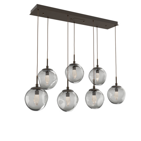 Aster LED Pendant in Flat Bronze (404|PLB0066-07-FB-GS-C01-L3)