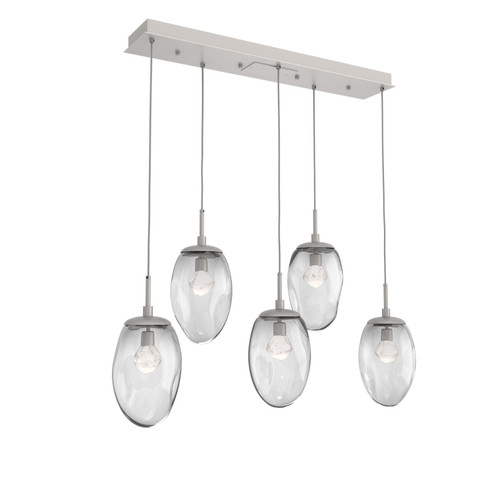 Meteo LED Pendant in Beige Silver (404|PLB0067-05-BS-ZC-C01-L1)