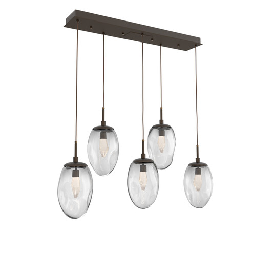 Meteo LED Pendant in Flat Bronze (404|PLB0067-05-FB-GC-C01-L1)
