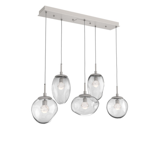 Cosmos LED Linear Pendant in Beige Silver (404|PLB0069-05-BS-ZC-C01-L3)