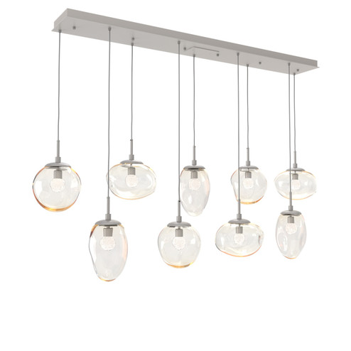 Cosmos LED Linear Pendant in Beige Silver (404|PLB0069-09-BS-FA-C01-L3)
