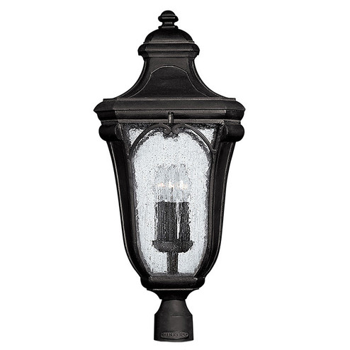 Trafalgar LED Post Top or Pier Mount Lantern in Museum Black (13|1311MB)