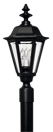 Manor House LED Post Top or Pier Mount Lantern in Black (13|1441BK)