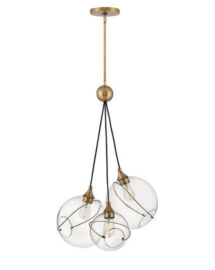 Skye LED Pendant in Heritage Brass (13|30304HBR)