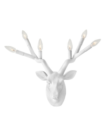 Stag LED Wall Sconce in Chalk White (13|30602CI)
