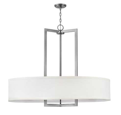 Hampton LED Chandelier in Antique Nickel (13|3219AN)