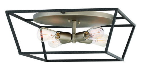 Fulton LED Flush Mount in Aged Zinc (13|3331DZ)