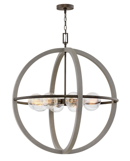 Bodie LED Chandelier in Dark Cement (13|3428DC)