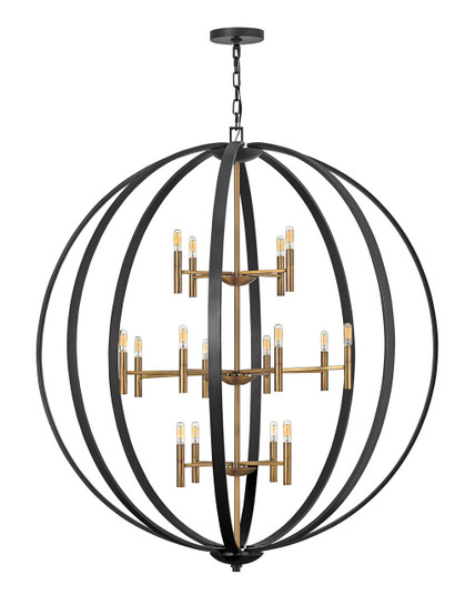 Euclid LED Chandelier in Spanish Bronze (13|3465SB)