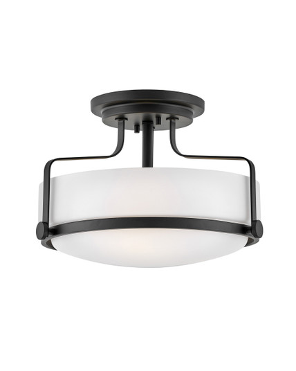 Harper LED Semi-Flush Mount in Black (13|3641BK)