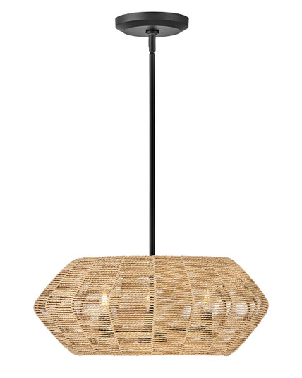 Luca LED Pendant in Black (13|40383BLK-CML)