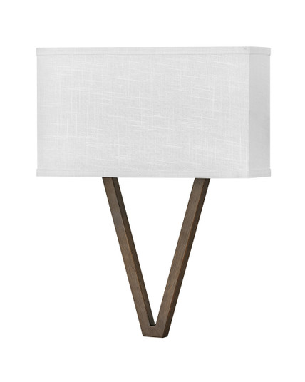 Vector Off White LED Wall Sconce in Walnut (13|41504WL)