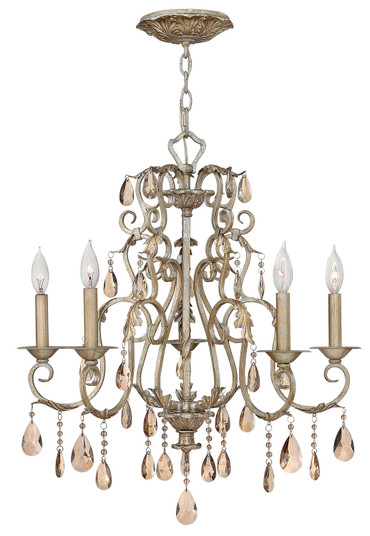 Carlton LED Foyer Pendant in Silver Leaf (13|4775SL)