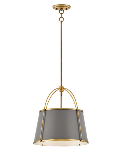 Clarke LED Pendant in Lacquered Dark Brass (13|4894LDB)