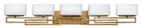 Lanza Five Light Vanity in Brushed Bronze (13|5105BR)