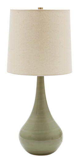 Scatchard One Light Table Lamp in Celadon (30|GS180-CG)