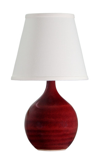 Scatchard One Light Table Lamp in Copper Red (30|GS50-CR)