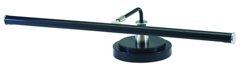 Piano/Desk LED Piano Lamp in Black/Satin Nickel (30|PLED101-527)