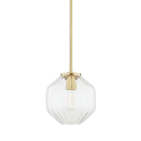Bennett One Light Pendant in Aged Brass (70|1509-AGB)