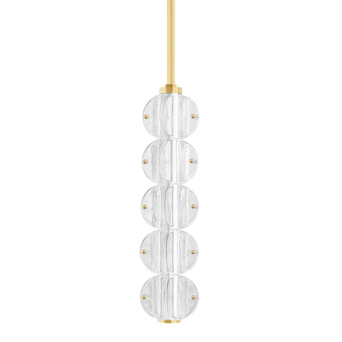 Lindley LED Pendant in Aged Brass (70|1905-AGB) Lindley LED Pendant in Aged Brass (70|1905-AGB)