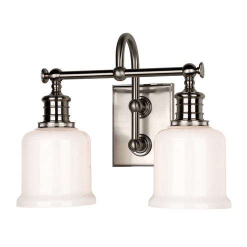 Keswick Two Light Bath Bracket in Satin Nickel (70|1972-SN)