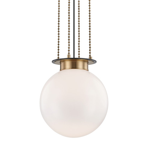 Gunther One Light Pendant in Aged Brass/Old Bronze (70|2017-AOB)