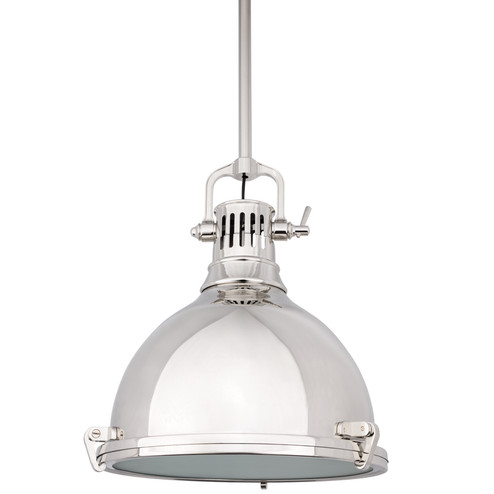 Pelham One Light Pendant in Polished Nickel (70|2212-PN)