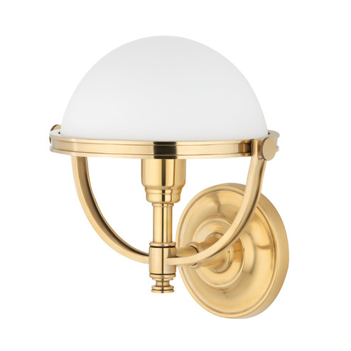 Stratford One Light Wall Sconce in Aged Brass (70|3301-AGB)