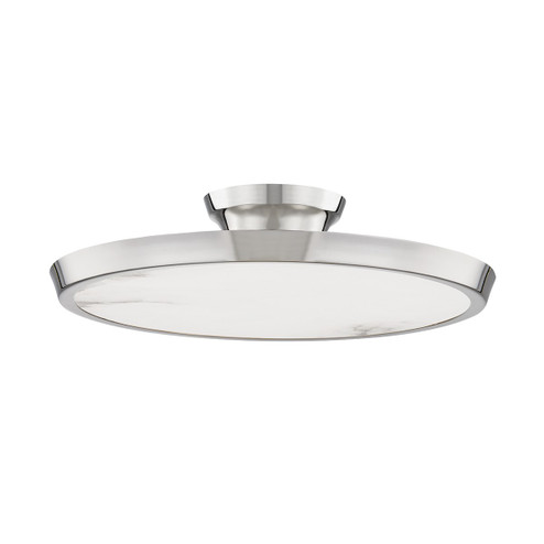 Draper LED Flush Mount in Polished Nickel (70|3600-PN)