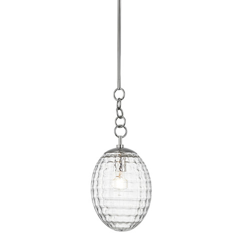 Venice One Light Pendant in Polished Nickel (70|4908-PN)