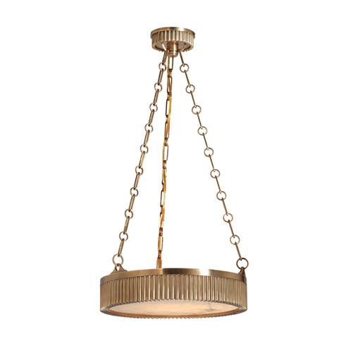 Lynden Four Light Pendant in Aged Brass (70|516-AGB)