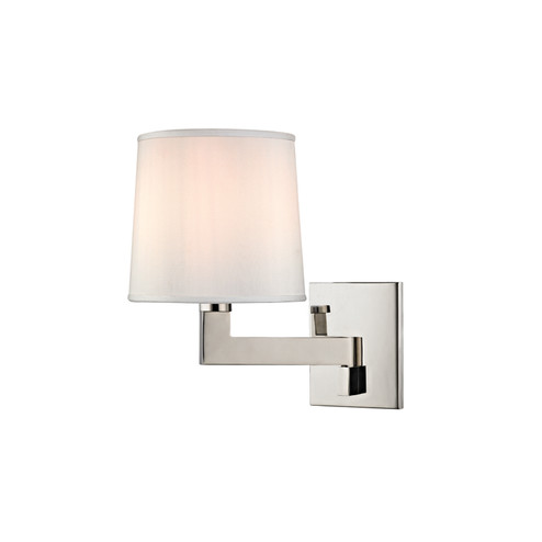 Fairport One Light Wall Sconce in Polished Nickel (70|5931-PN)