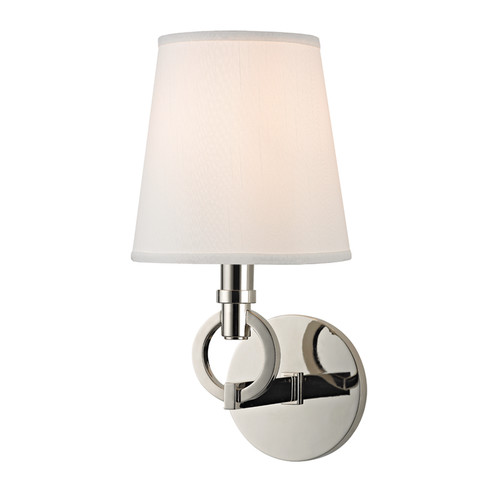 Malibu One Light Wall Sconce in Polished Nickel (70|611-PN)