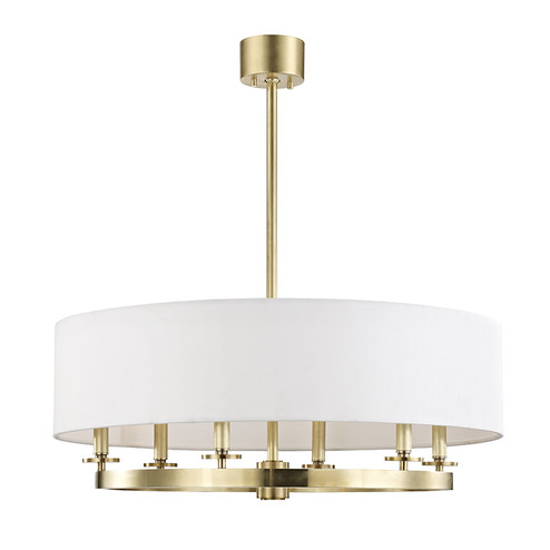 Durham Six Light Pendant in Aged Brass (70|6530-AGB)