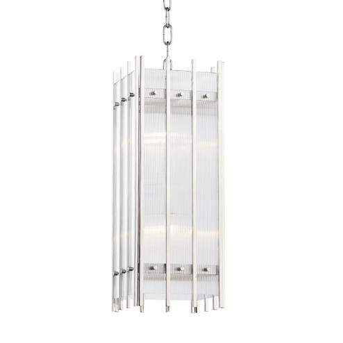Wooster Four Light Lantern in Polished Nickel (70|7508-PN)