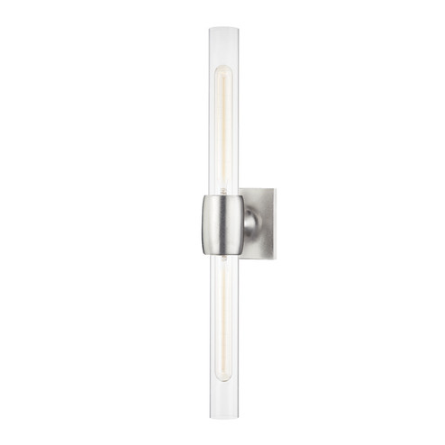 Hogan Two Light Wall Sconce in Burnished Nickel (70|7552-BN)