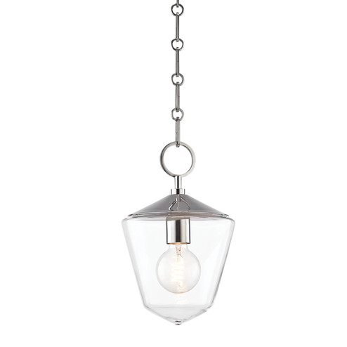 Greene One Light Pendant in Polished Nickel (70|8308-PN)