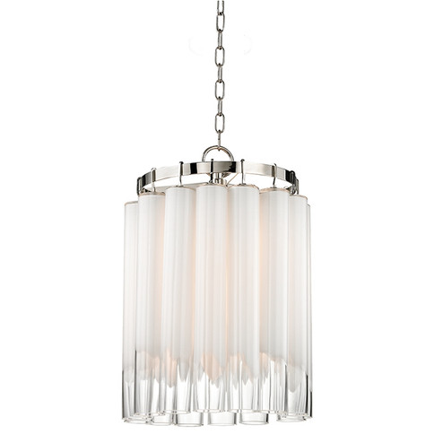 Tyrell Four Light Chandelier in Polished Nickel (70|8915-PN)