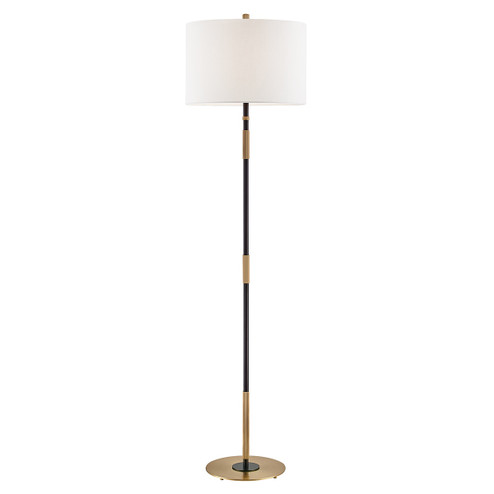 Bowery One Light Floor Lamp in Aged Brass/Old Bronze (70|L3724-AOB)