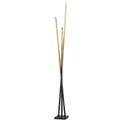 Gansevoort LED Floor Lamp in Gradient Brass (70|L5119-GB)